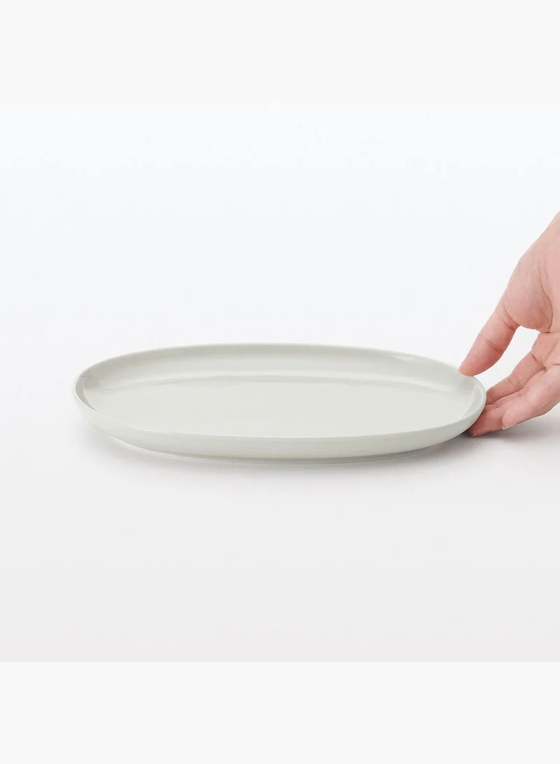 MUJI Everyday Tableware Oval Plate S