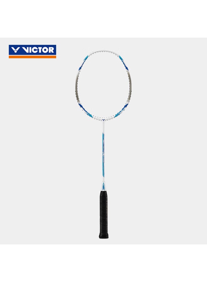 Victor Victor Badminton Racket, Single Racket, For Men And Women Beginners, Lightweight, Durable, Full Carbon Fiber, 4u Sharp Tip, Mx7000n  - Image 2