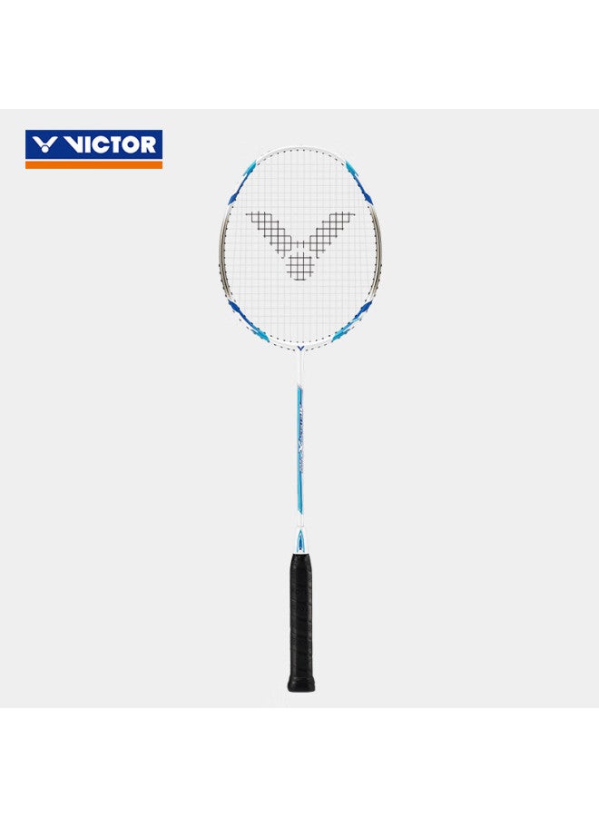 Victor Victor Badminton Racket, Single Racket, For Men And Women Beginners, Lightweight, Durable, Full Carbon Fiber, 4u Sharp Tip, Mx7000n  - Image 1