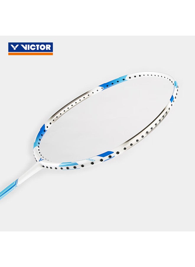 Victor Victor Badminton Racket, Single Racket, For Men And Women Beginners, Lightweight, Durable, Full Carbon Fiber, 4u Sharp Tip, Mx7000n  - Image 3