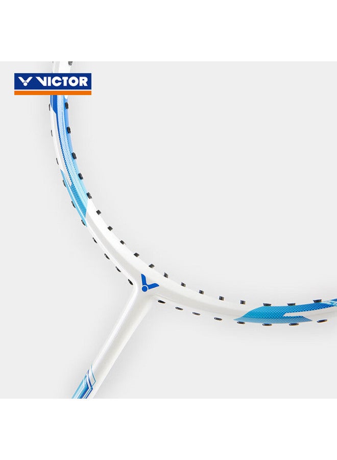 Victor Victor Badminton Racket, Single Racket, For Men And Women Beginners, Lightweight, Durable, Full Carbon Fiber, 4u Sharp Tip, Mx7000n  - Image 4