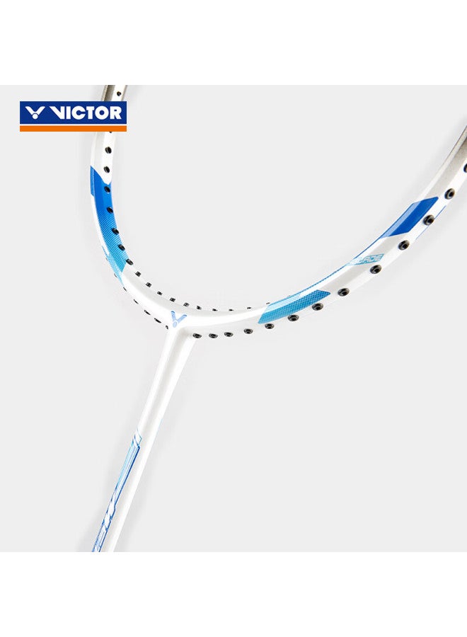 Victor Victor Badminton Racket, Single Racket, For Men And Women Beginners, Lightweight, Durable, Full Carbon Fiber, 4u Sharp Tip, Mx7000n  - Image 5
