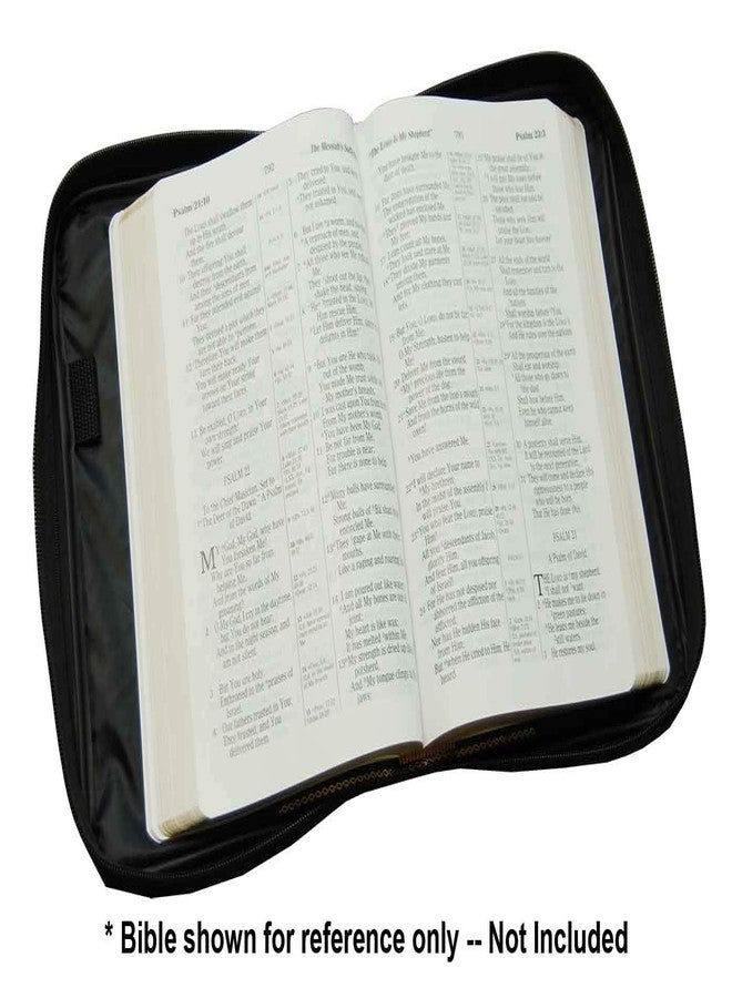 Ebony Treasures Word of Life African American Bible Cover Collections: I can do All Things... Philippians 4:13 (NKJV), 7" W, 10" H, 2" D (Inside Dimensions) - Image 3