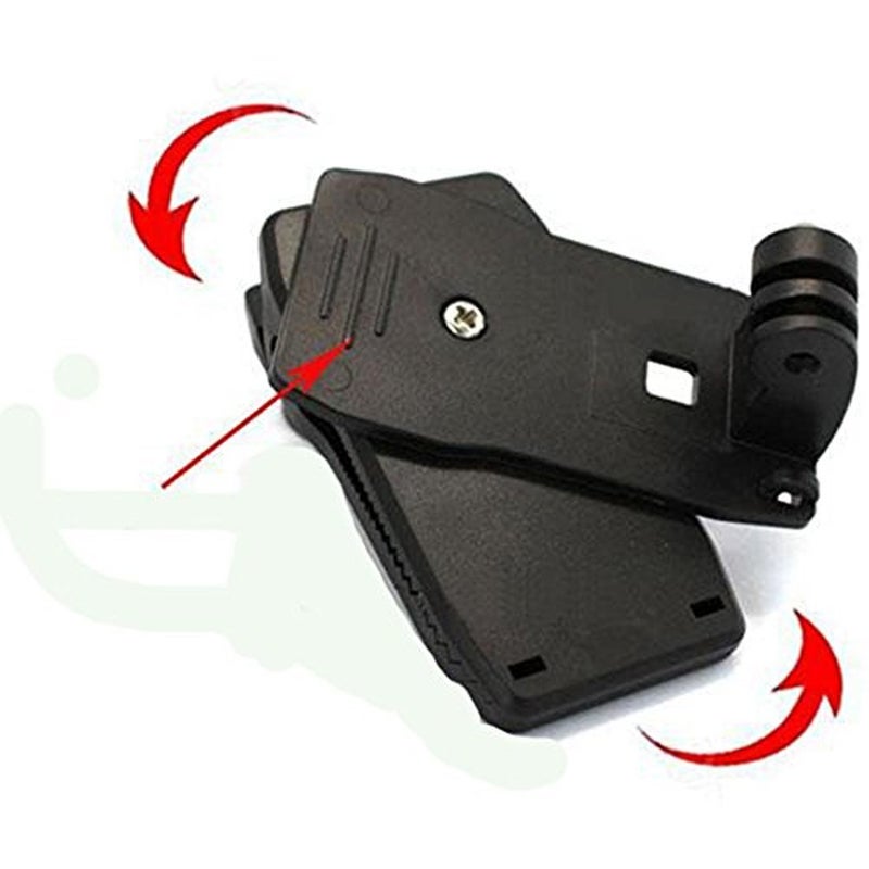 Quikprof 360 Degree Rotary Backpack Hat Clip Clamp J-hook Mount - Image 4
