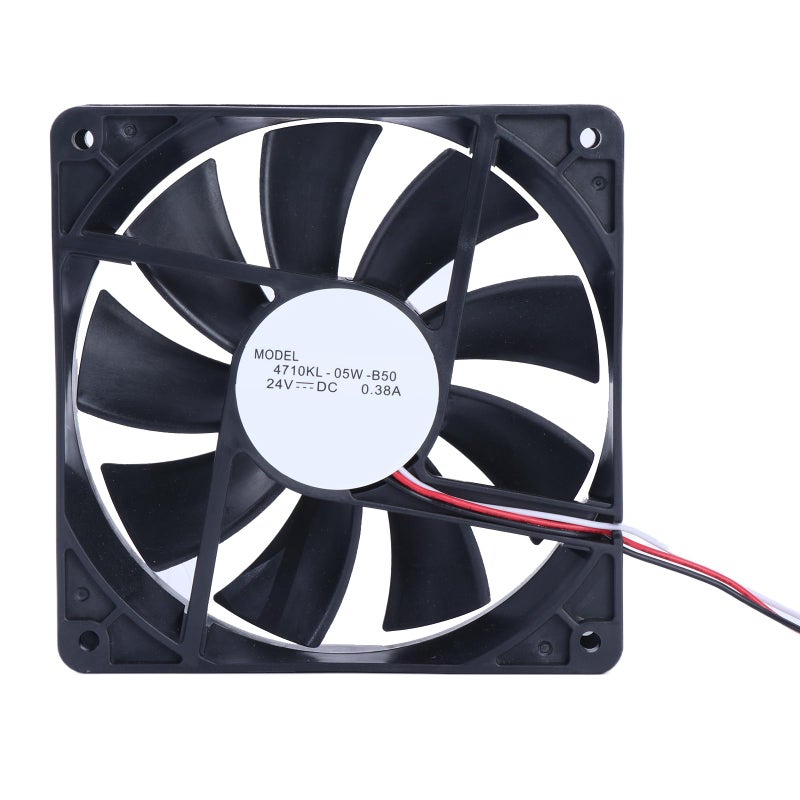 DC24V 0.38A 3 Pin Cooling Fan for Inverter Heat Dissipation Enhances Efficiency - Image 2