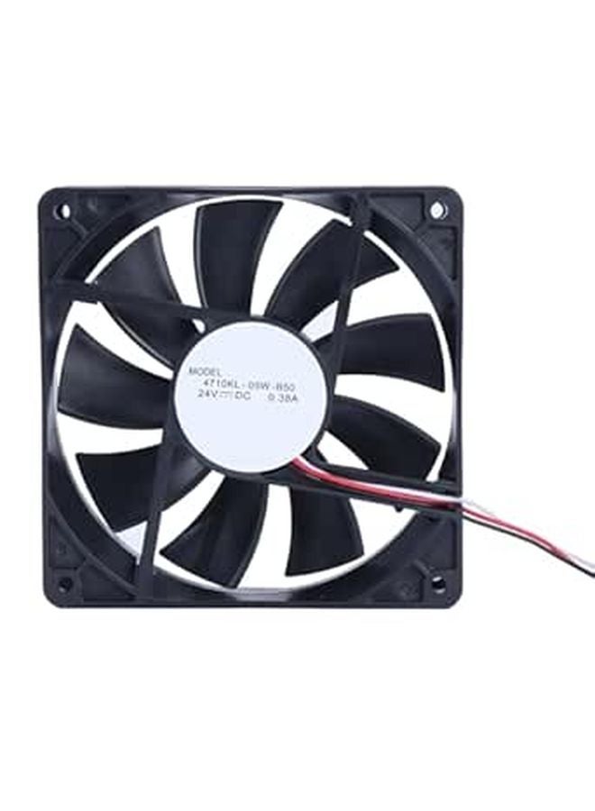 DC24V 0.38A 3 Pin Cooling Fan for Inverter Heat Dissipation Enhances Efficiency - Image 1
