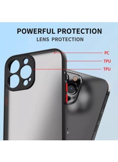 Dexmon Apple iPhone 11 Case 3D Camera Protection Matte Back Edges Colored Smoke Case  - Image 4