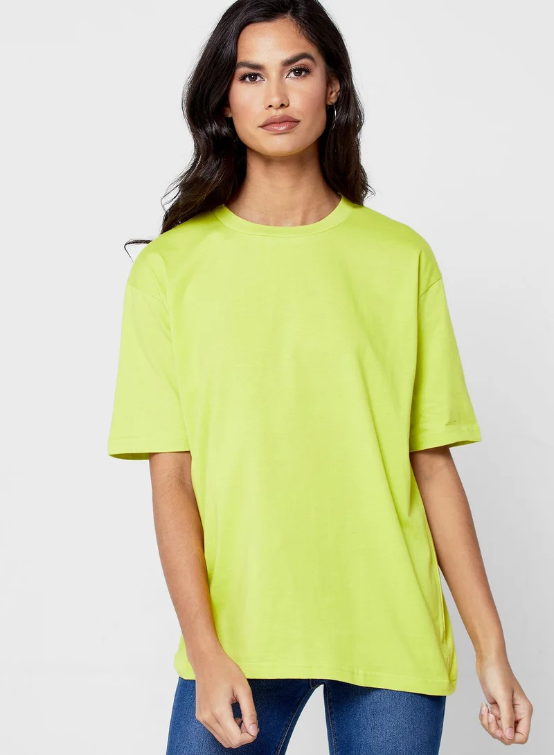 Ginger Basics 3 Pack Oversized Round Neck T-Shirt