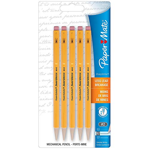Paper Mate Sharpwriter Mechanical Pencils, 0.7mm 5 ea - Image 2