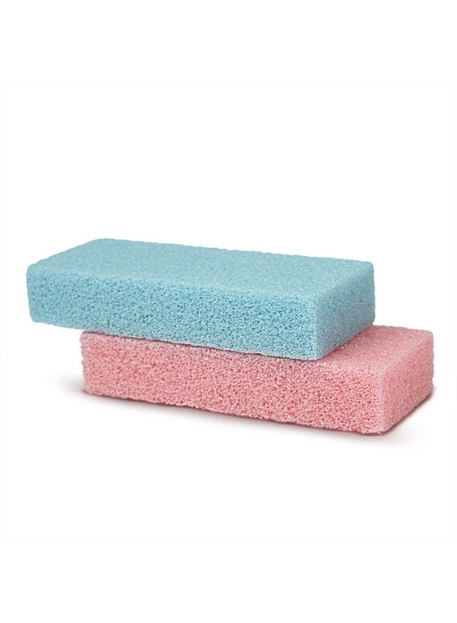 ليفة تنظيف القدمين من حجر الخفاف متعددة الألوان