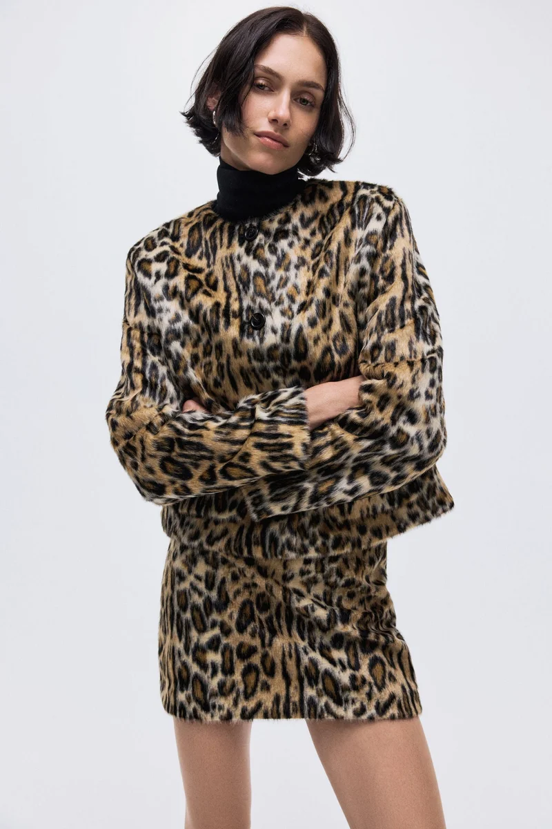 H&M Collarless jacket