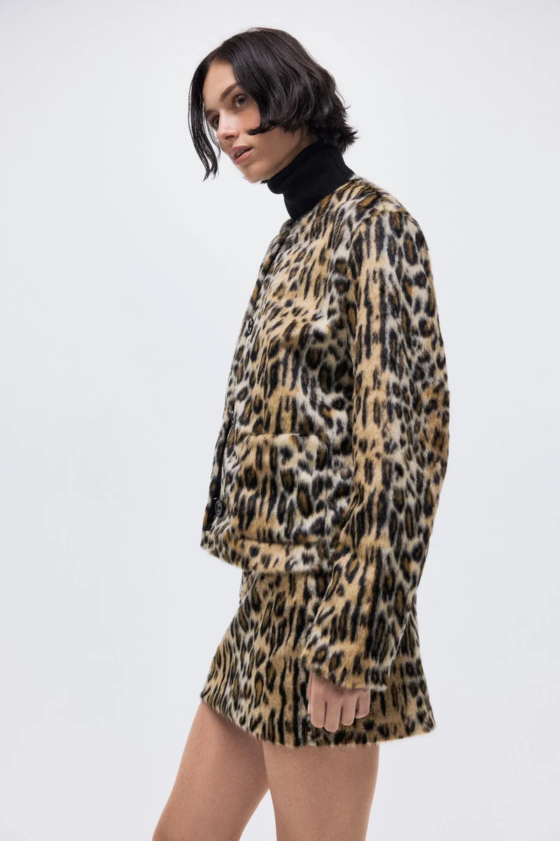 H&M Collarless jacket