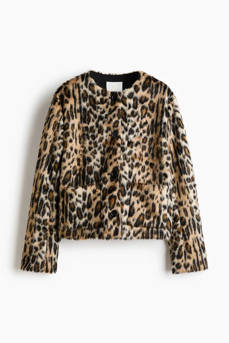 H&M Collarless jacket