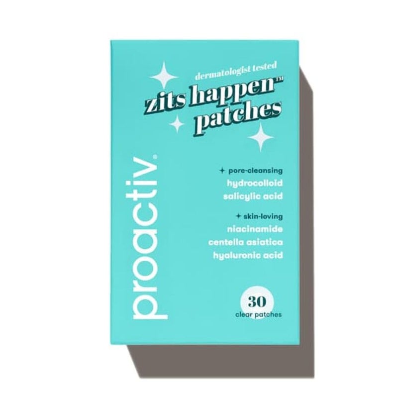 Proactiv Zits HappenÂ® Hydrocolloid Acne Patches- Pimple Patches for Face and Back Acne with Pore Cleansing Salicylic Acid- 30 Count - Image 2