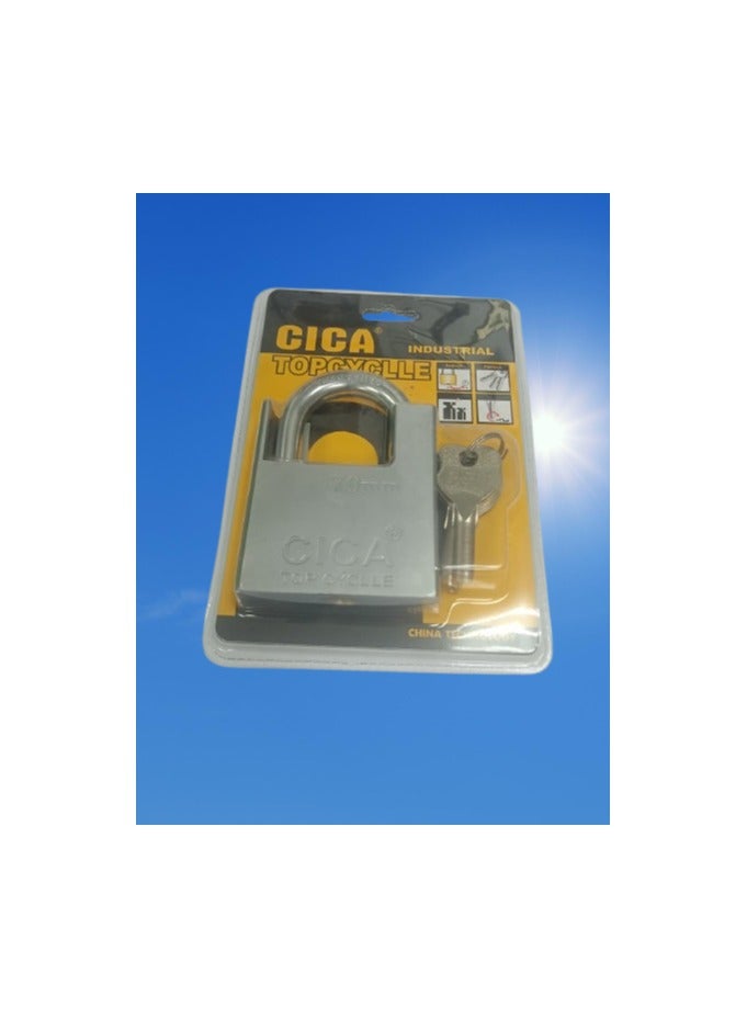 70mm solid security lock, rust-resistant, high quality, anti-break  - Image 2