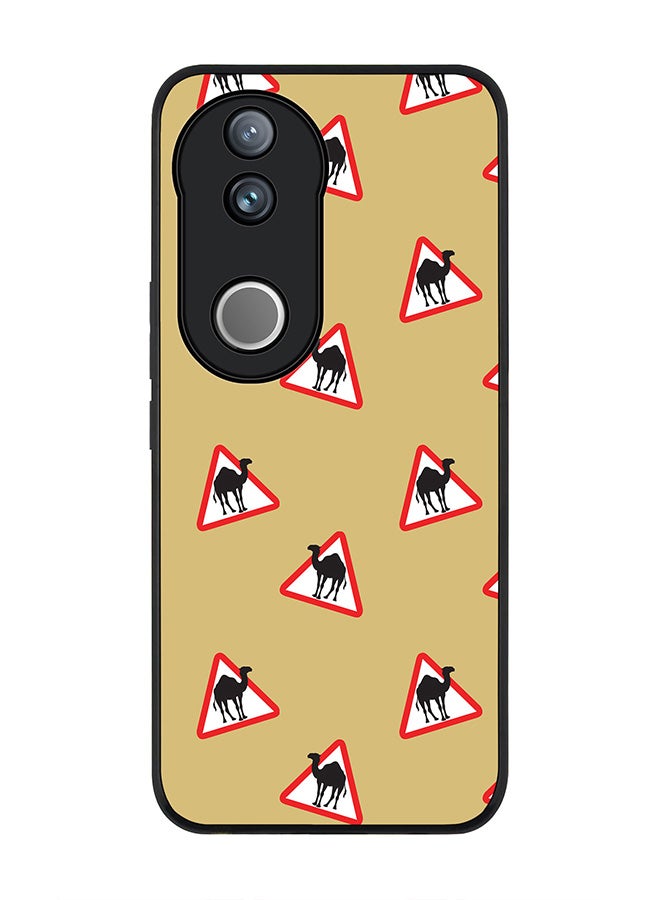 Stylizedd For Vivo V50 / vivo V50e 5G Case,Slim fit Camera Protection, Shockproof Thin Phone cover  - Camel Signs - Image 1