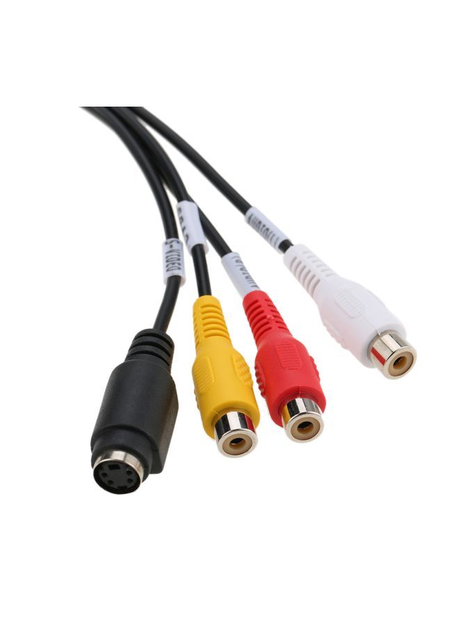 NIBEMINENT USB Audio Video Capture Adapter Black/Red/Yellow - Image 3