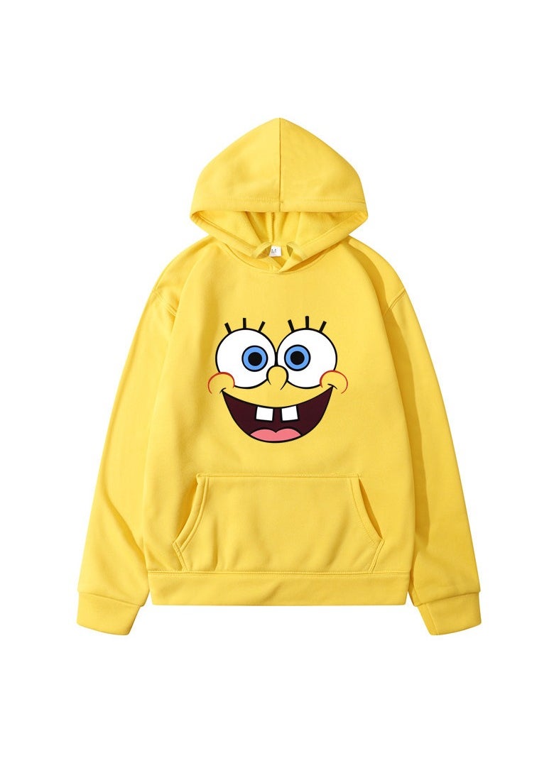 Generic - SpongeBob SquarePants Hoodie Men Women Couples Sweatshirts Pullover Shirt Hooded Sweater - Image 1