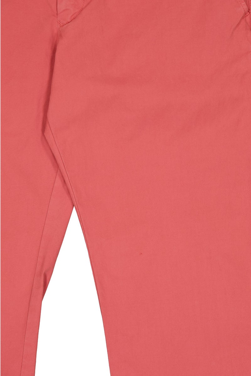 GANT Men Slim Fit Solid Chino Pants, Dusty Red - Image 2