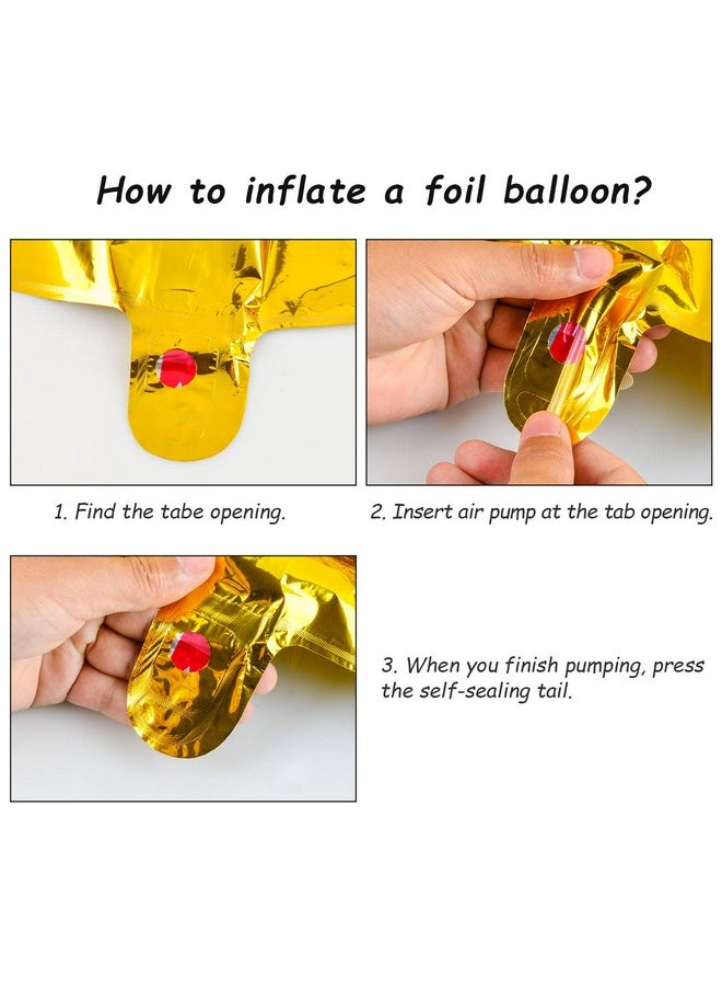 Yixiang - 2024 Balloons40 Inch 2024 Gold Foil Number Balloons For 2024 New Year Eve Festival Party Supplies Graduation Decorations (Four Numbers) - Image 1