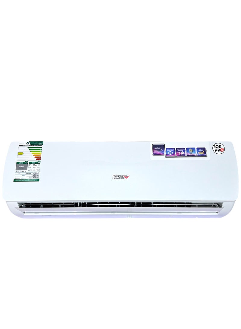 Super Classic Split Air Conditioner, 12100 BTU, Cold - SCSP-12C - Image 2