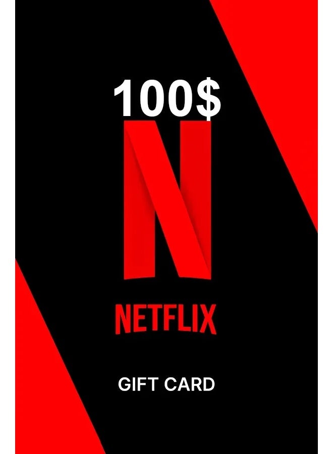 Netflix US $100 Gift Card Digital Code | Netflix Subscription Credit
