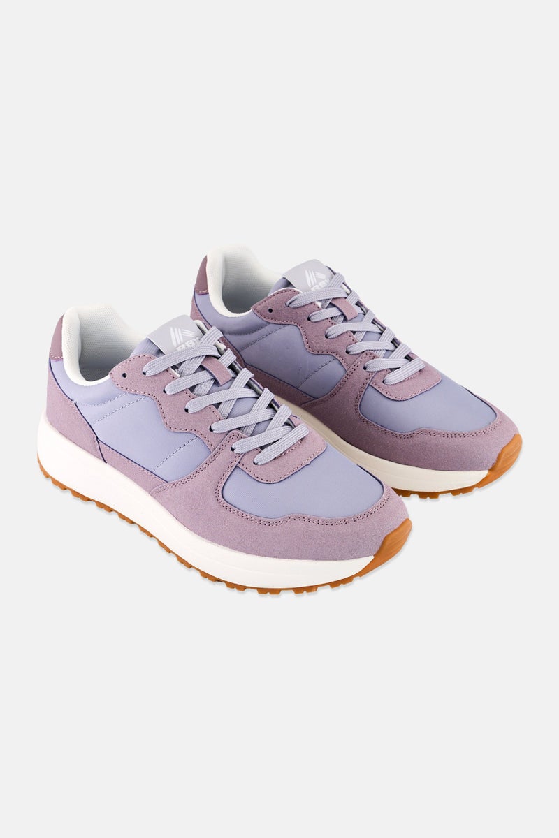 RBX أحذية خارجية للنساء بشعار العلامة التجارية، بنفسجي - Image 1