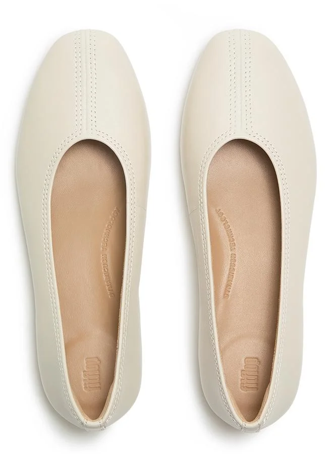 فيت فلوب DELICATO HIGH-CUT SOFT-LEATHER BALLET FLATS