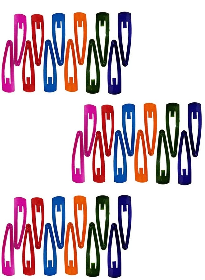 VinshBond Hair Accessories Multicolor Metal Tic Tac Hair Clips For Women & Girls | Hair Styling Tic Tac Clips - Image 1