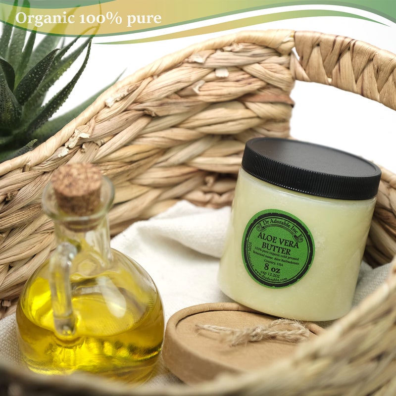 Dr. Adorable Dr Adorable - 8 oz - Aloe Vera Butter - Pure Natural Premium Organic Cold Pressed - Image 2