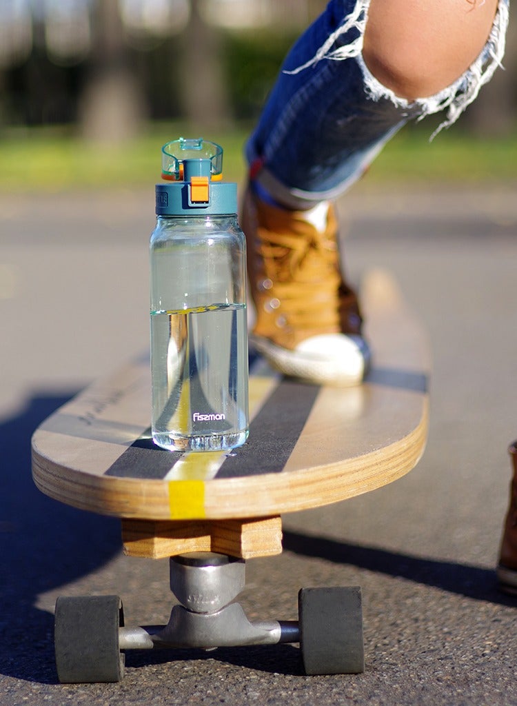 Fissman زجاجة ماء 840 مل للأطفال خالية من BPA وغير سامة - Image 3