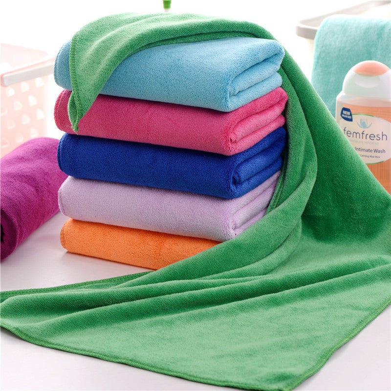 Barber shop beauty salon special Baotou dry hair towel hair salon hair sweat steaming pedicure thick absorbent towel wholesale - Image 2