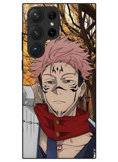 Service Zone Protective Printed Mobile Cover Jujutsu Kaisen Manga Series For Samsung Galaxy S23 Ultra 