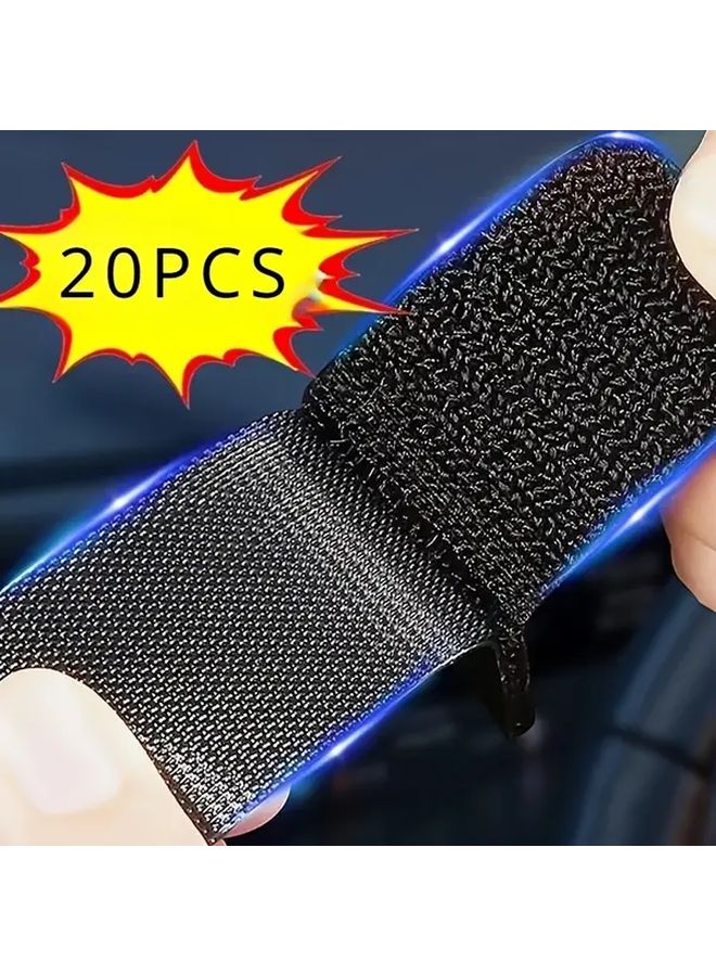 10 أزواج من الشريط اللاصق الثقيل المزدوج الجوانب للسجاد المضاد للانزلاق لسجاد الأرضيات - Image 4