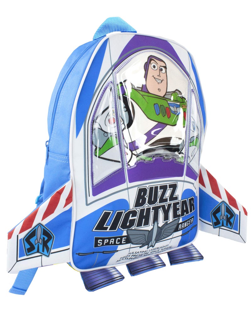 Disney Toy Story Backpack Kids Buzz Lightyear 3D Rocket Rucksack Bag - Image 3