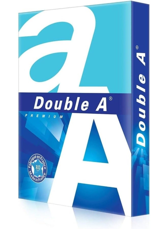 Double A Printer Copy Paper 210 x 297mm, White, 80gsm, 500sheets - Image 2