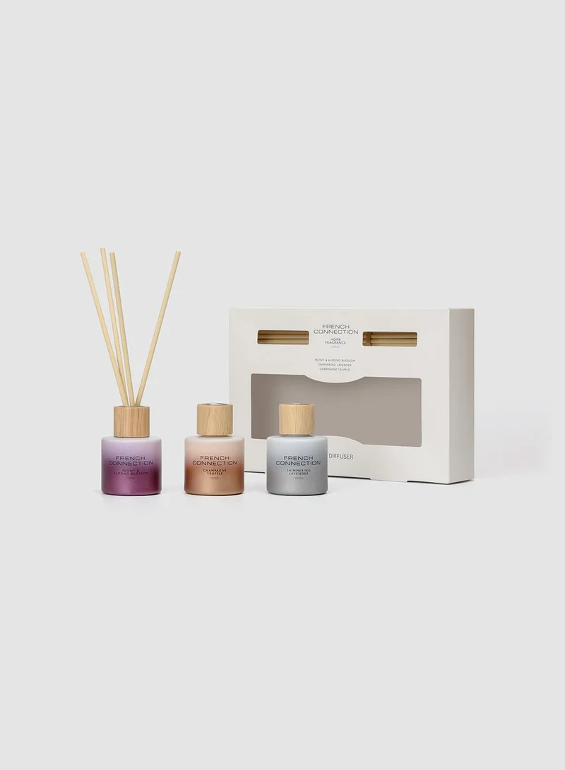 فرنش كونكشن مجموعة هدايا موزع روائح عطرية ثلاثي أومبر  ×  مل