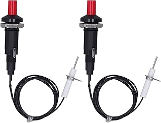 YOUTHINK YOUTHINK Piezo Spark Ignition, 2 Pcs 1 Out 2 Push Button Piezo Igniter Piezoelectric Ignition with 1 Meter Ignition  - Image 1
