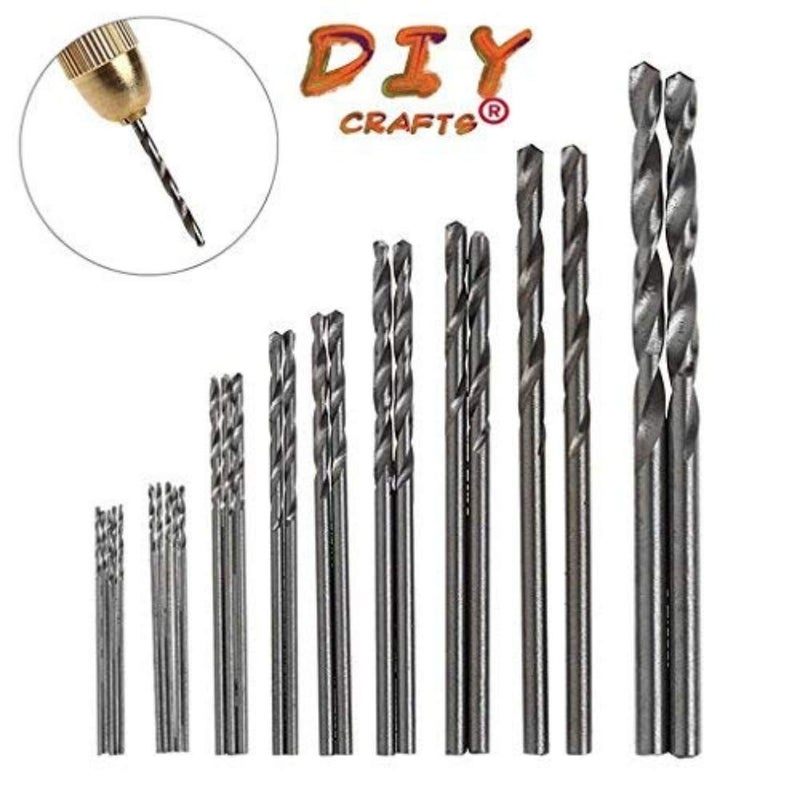 DIY Crafts Diy Crafts 9087 Hss Micro Drills Bit Set 05mm3mm 00190118 Pcb Jewelry Multicolor 25 Piece  - Image 2