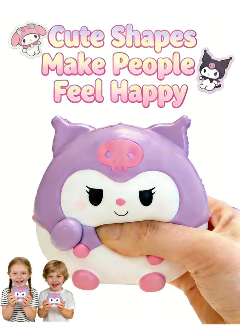 سانريو ألعاب سانريو كورومي القابلة للعصر، ألعاب مبتكرة لتخفيف التوتر، كرة ضغط لطيفة، ألعاب حسية لتخفيف التململ، على شكل شخصية، أشياء مبتكرة لأعياد الميلاد، حفلات الكوسبلاي، وتزيينات وتغليف الهدايا - Image 1