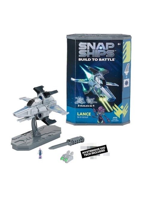 â€” Lance SV-51 Scout â€” Construction Toy for Custom Building and Battle Play â€” Ages 8+