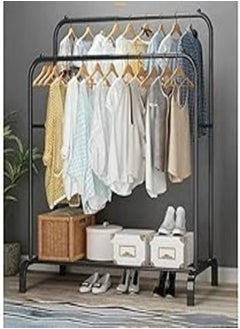 Generic "Clothes Star", Heavy Duty Metal Clothes Rack, Multi-Use Clothes Rack, Shoe Racks and Accessories, Bedroom Storage Organizer, Easy Assembly, Prevent - Generic 
