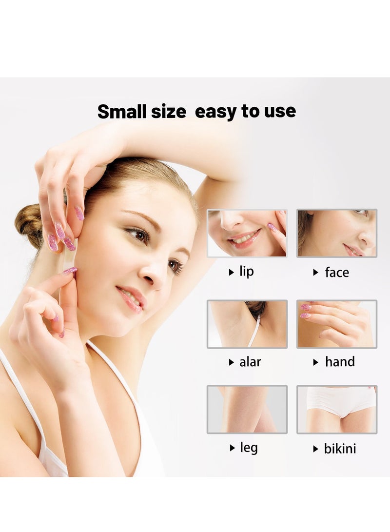 فانسكي 72 قطعة (4.5*9 * 72) شرائط شمع لإزالة الشعر سريعة وفعالة للوجه والحواجب والشفة العلوية والخدين لنزع الشعر طقم إزالة شعر سريع غير مؤلم مناسب لجميع أنواع البشرة - Image 2