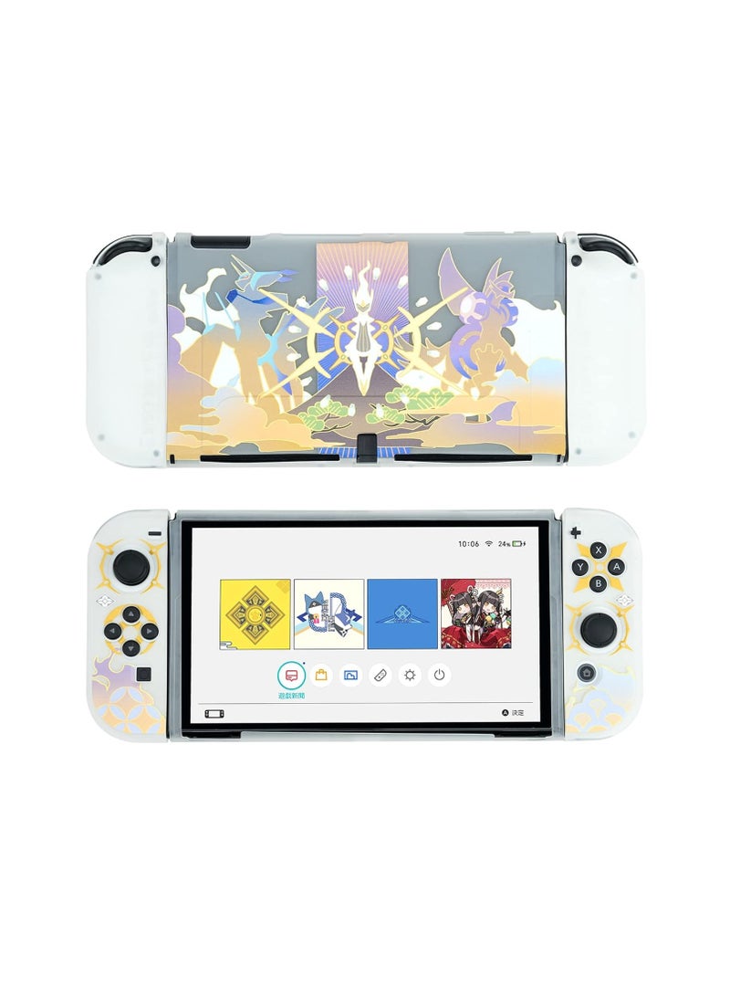 general Cute Anime Case Compatible with Switch OLED Model 2022, Soft TPU Replacement Case with Shock and Scratch Resistance - Image 1