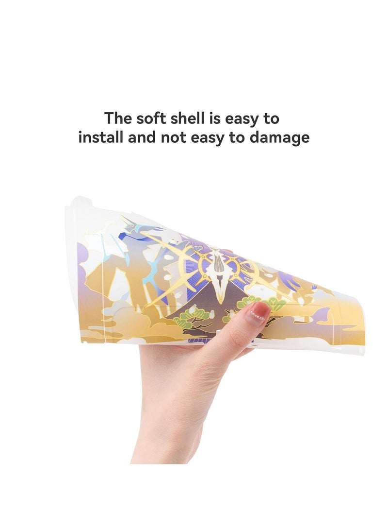 general Cute Anime Case Compatible with Switch OLED Model 2022, Soft TPU Replacement Case with Shock and Scratch Resistance - Image 2