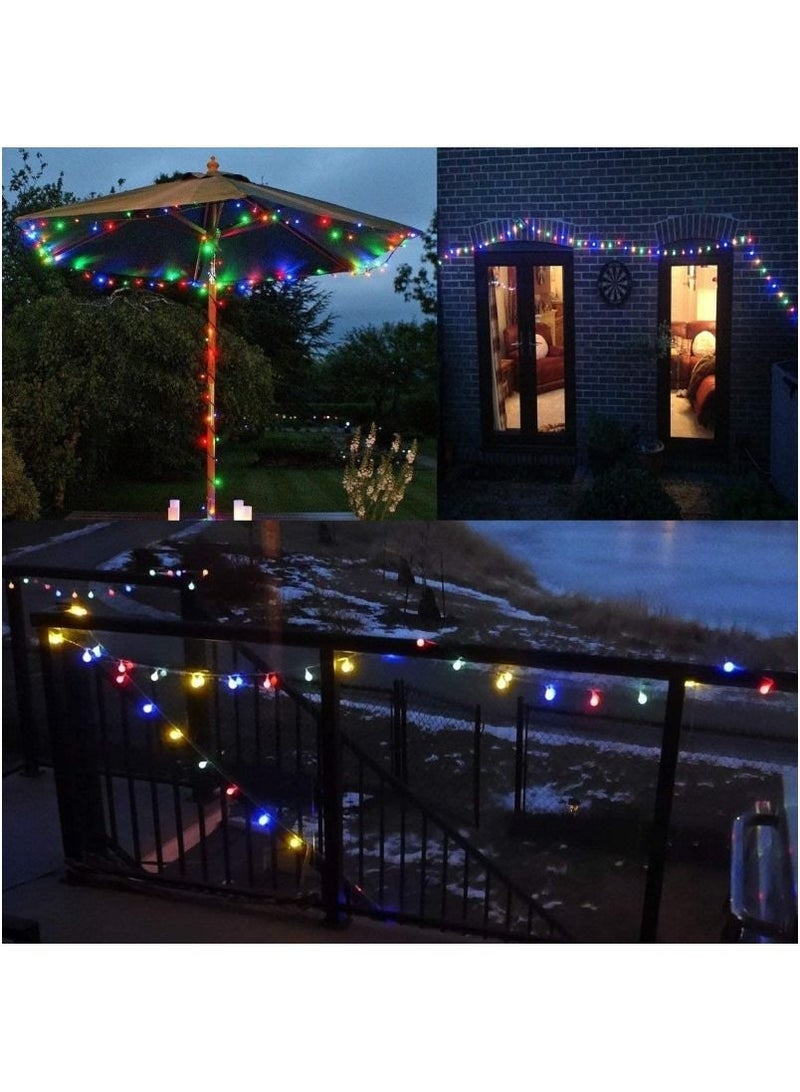 Aclix LED Globe String Lights, Ball Christmas Lights, Indoor/Outdoor Decorative Light, USB Powered, 6M, Multicolor Light - for Patio Garden Party... - Image 4