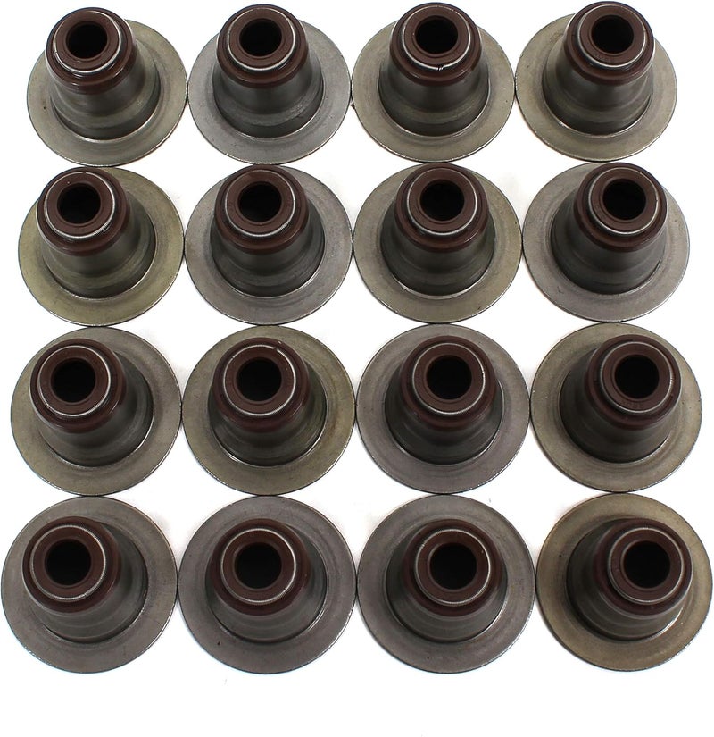 Cns Valve Stem Seal Set (16v) Compatible with 2001-16 GM V8 VORTEC 4.8L 5.3L 6.0L 6.2L Chevrolet Silverado GMC Savana Sierra Yukon Isuzu Ascender - Image 2