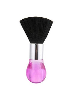 ZJchao 2 Colors Professional Neck Face Duster Brush Barber & Salon Hair Clean Hairbrush Cutting Comfortable Grip Hairdressing Styling Tool (Pink)  - Image 1