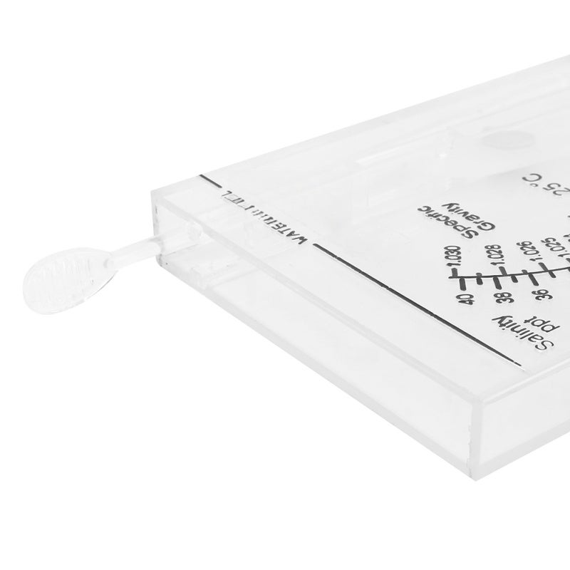 Accurate Salinity Meter Automatic Level Function - Durable Easy To Read Patent Hydrometer for Marine Brackish Aquariums - Image 2