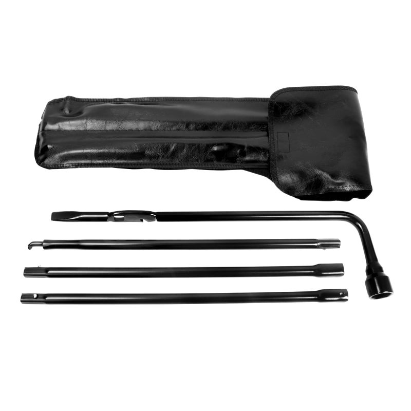 Reeauto Spare Tire Tool Kit with Tire Jack Handle and Wheel Lug Wrench Compatible with 20072021 Tundra 20082021 Sequoia